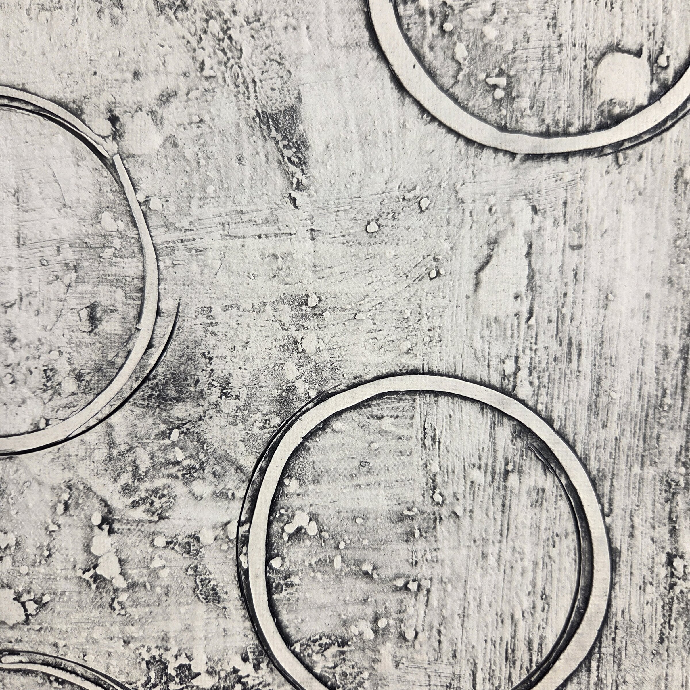 white circles