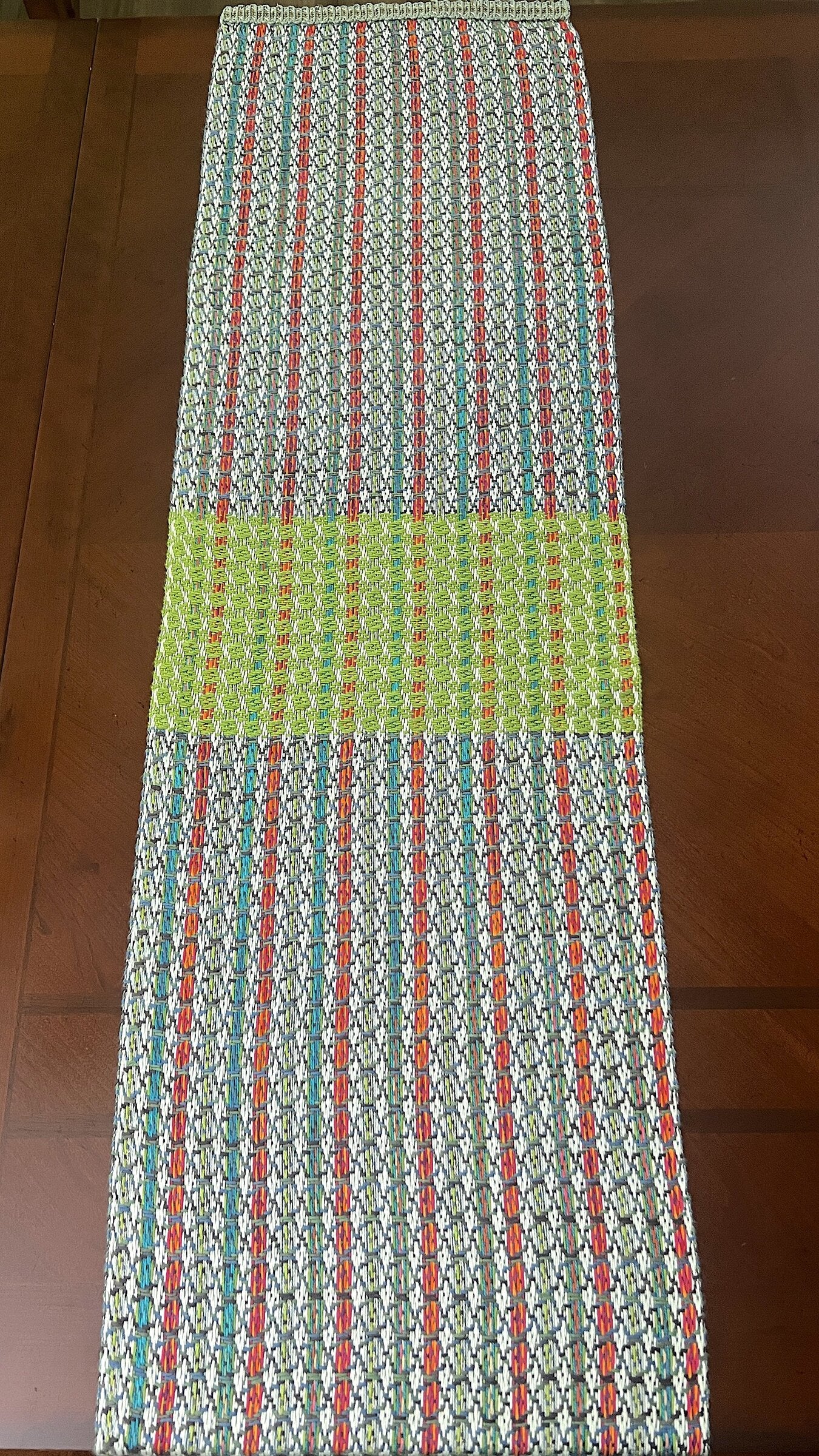 Handwoven Riverbed Bamboo Pub Table Runner
