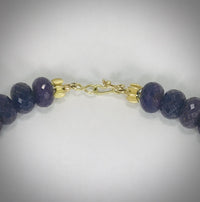 Sapphire Frill Necklace