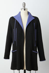Black/Periwinkle 