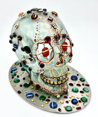 Glass Beaded Skull