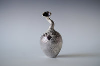 Ceramic Raku Vessel, Naked Raku Firing 13