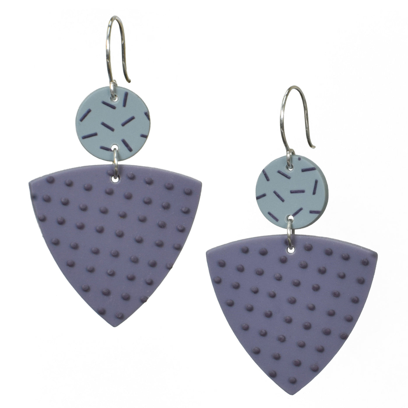 Dotted gray violet