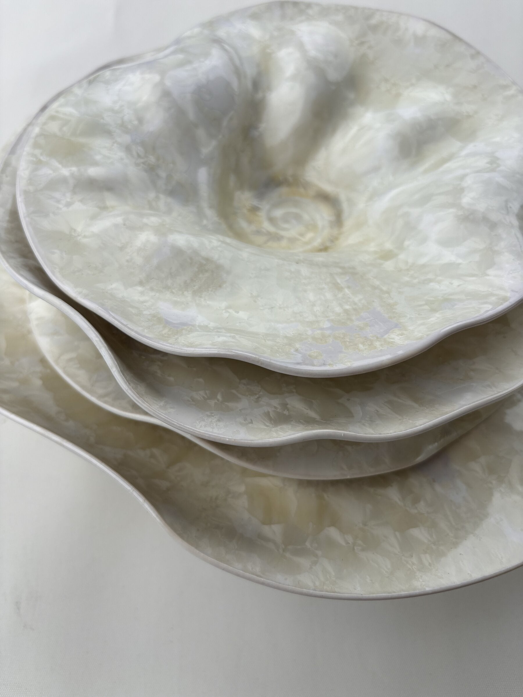 Laguna Series in Ivory, Set of Four