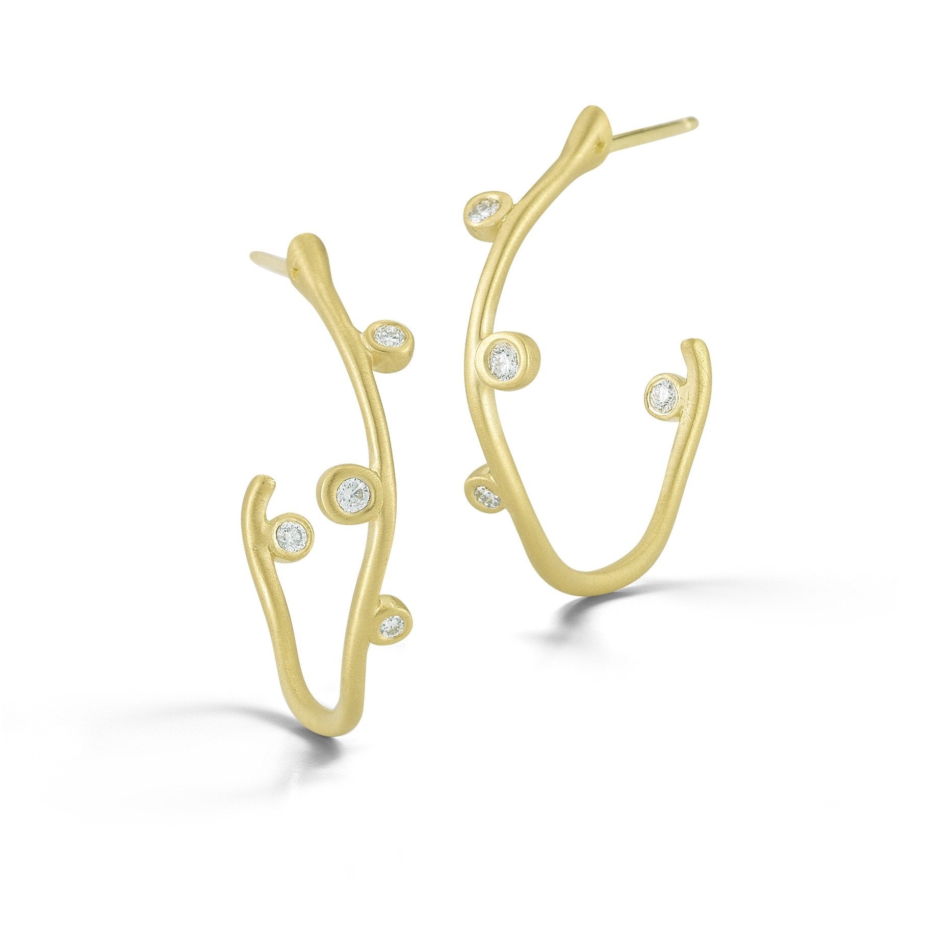 Scribble Small Swivel Hoops