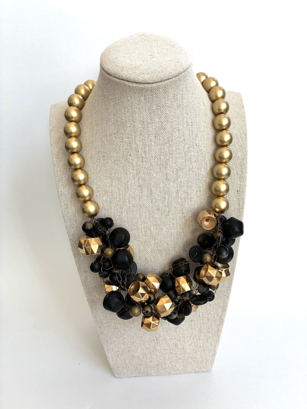 Black & Gold Necklace