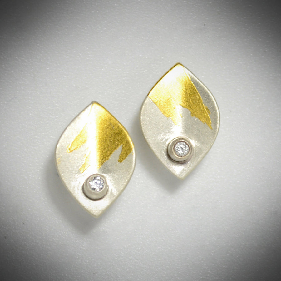 Petite Diamond Stud Earrings