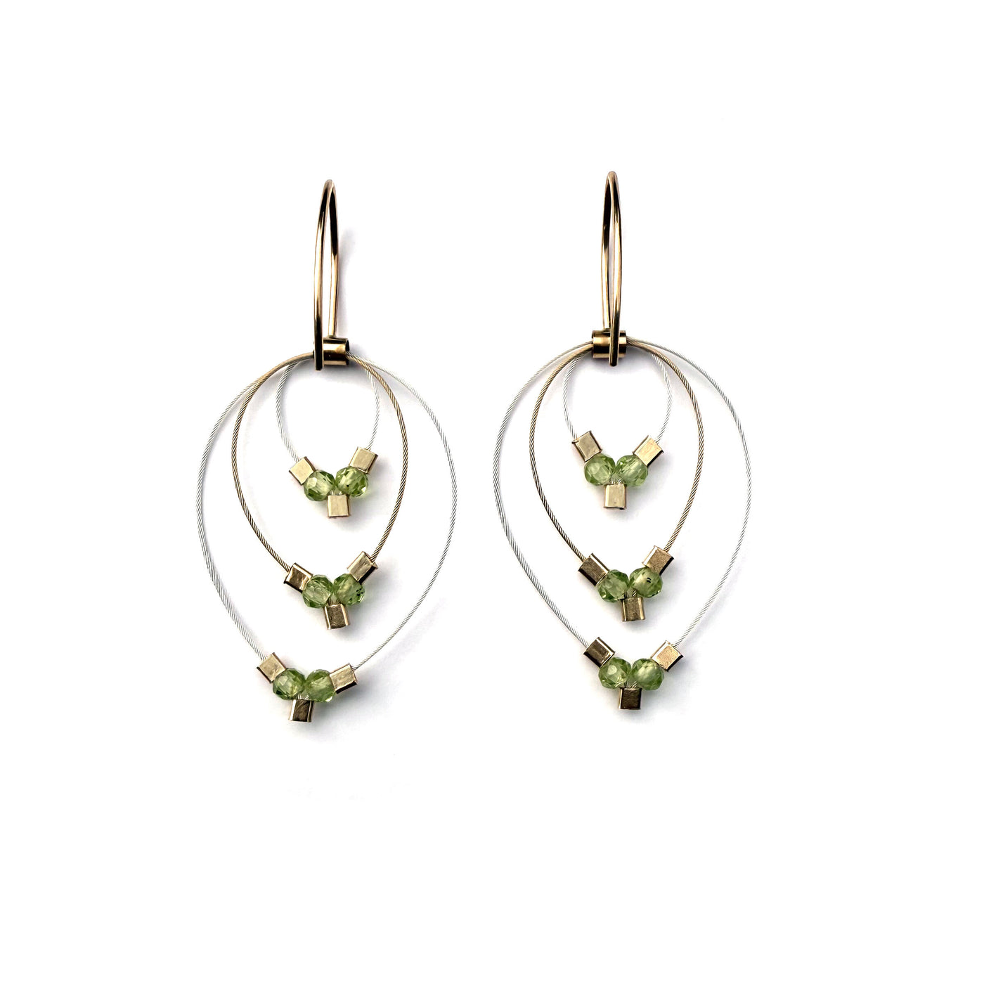 Peridot & Steel/Gold