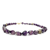 Elestial Amethyst Candy Necklace