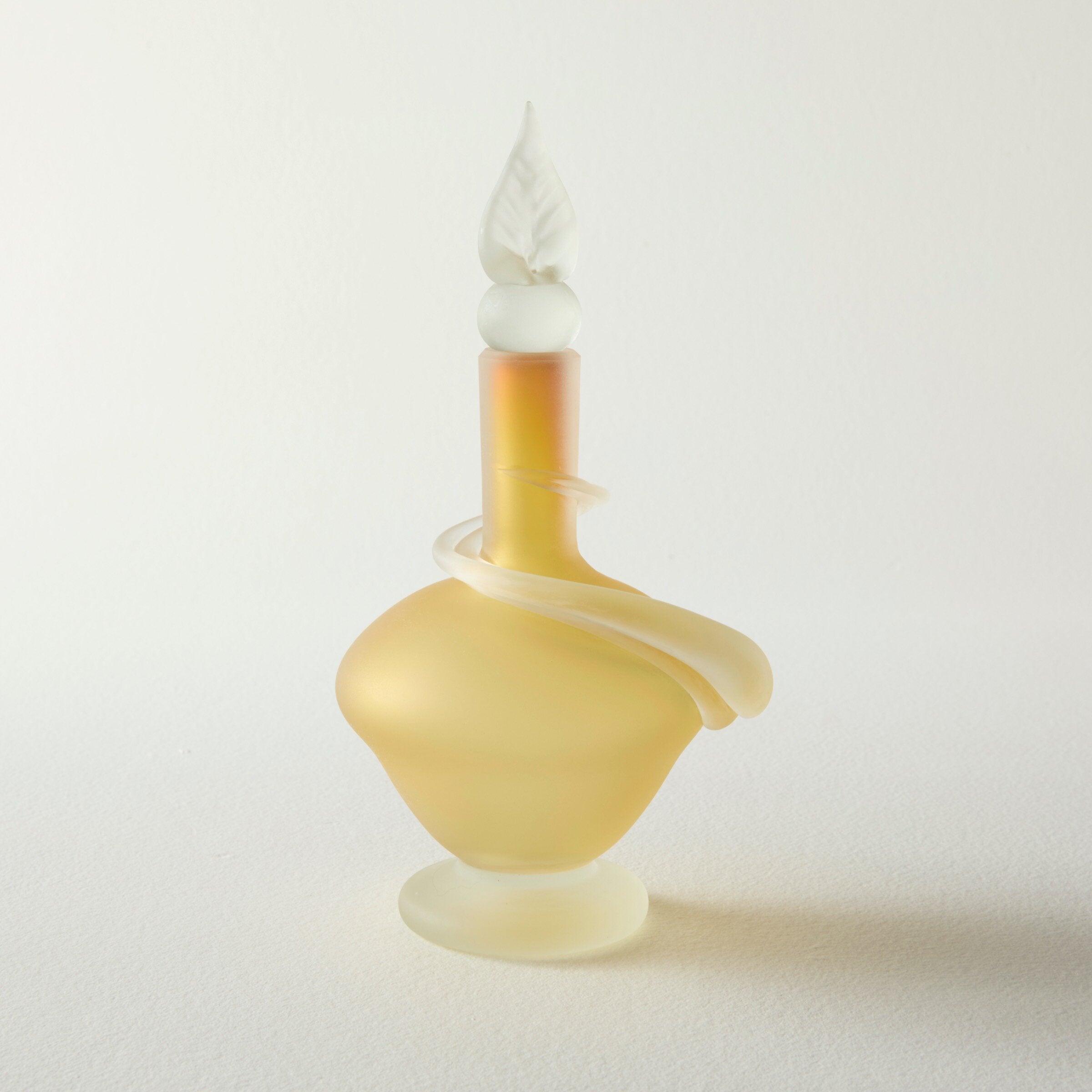 Short Topaz Perfume Bottle