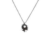 Rosy Blossom Cluster Necklace
