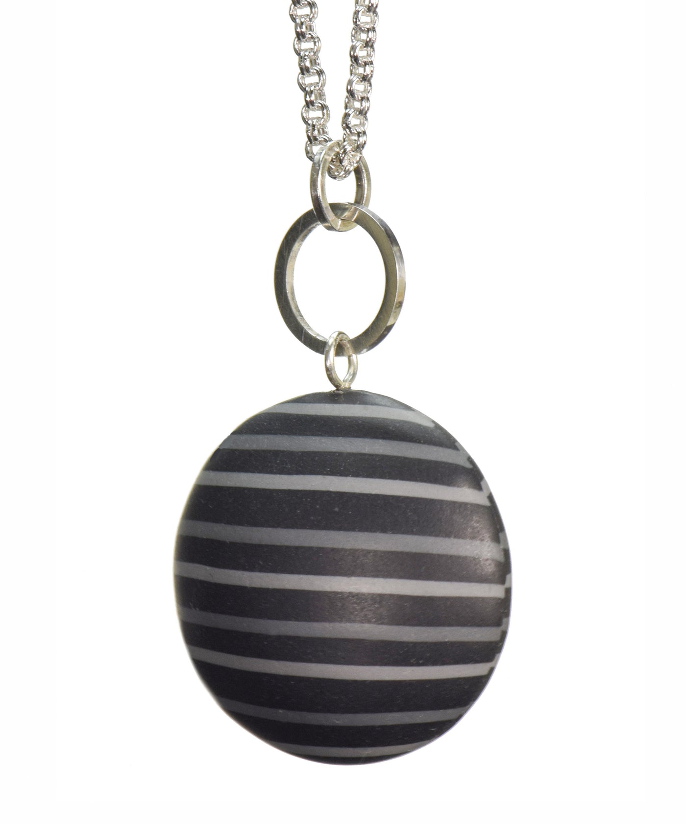 Black with stripes