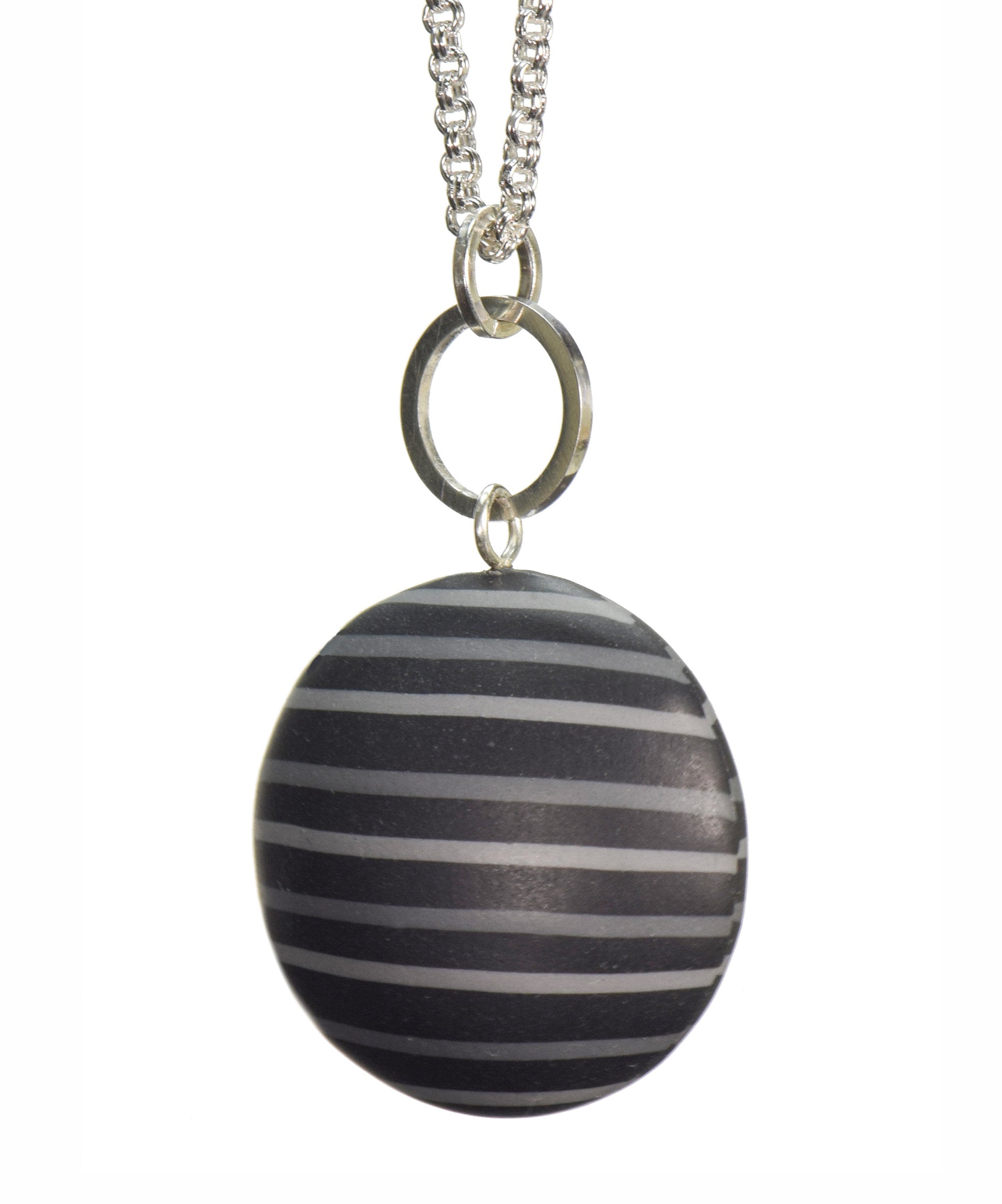 Black with stripes
