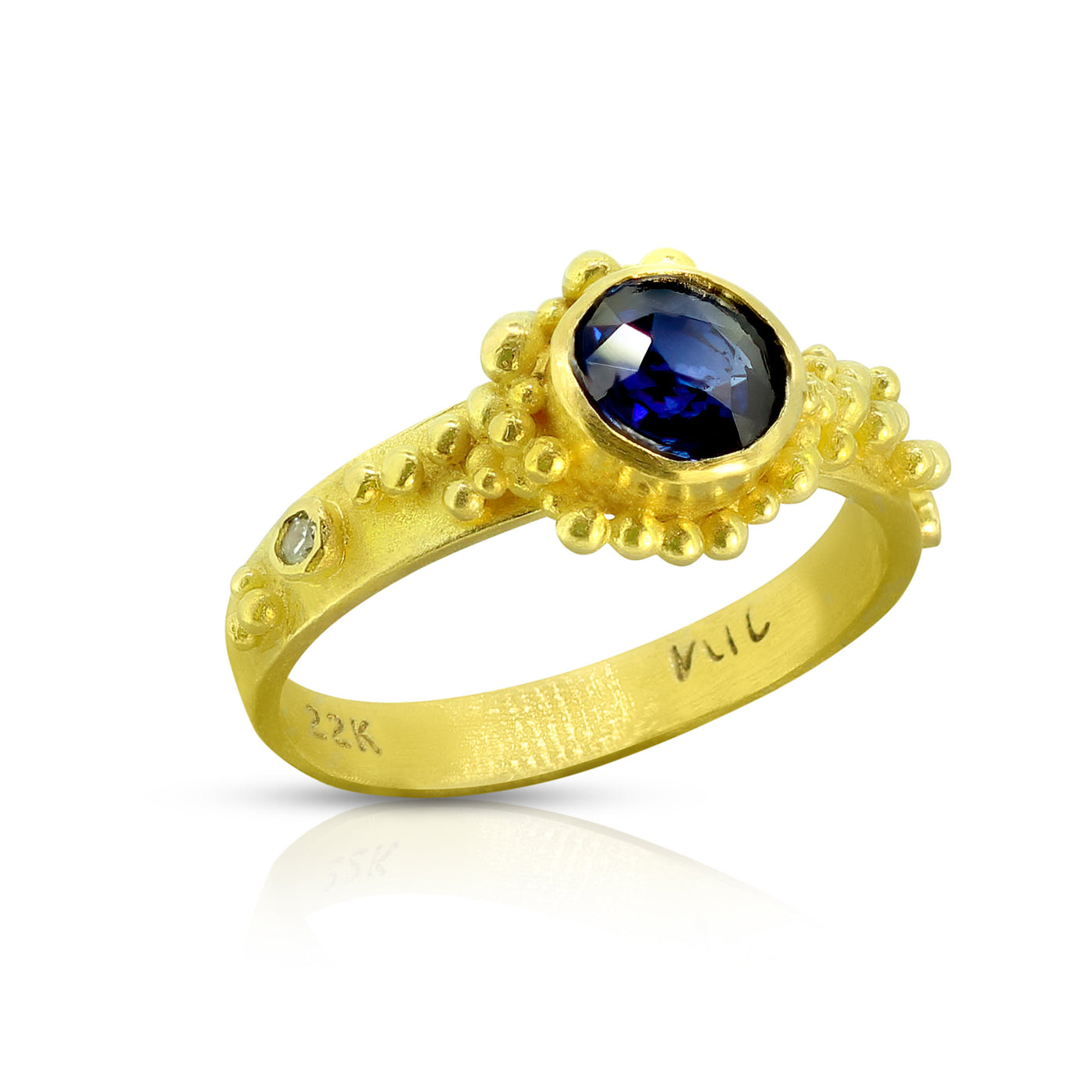 Sapphire Rain Ring