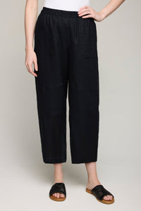 Linen Barrel Leg Pant