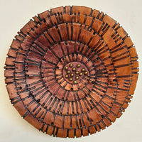 Orange Spiral Celestial Landscape