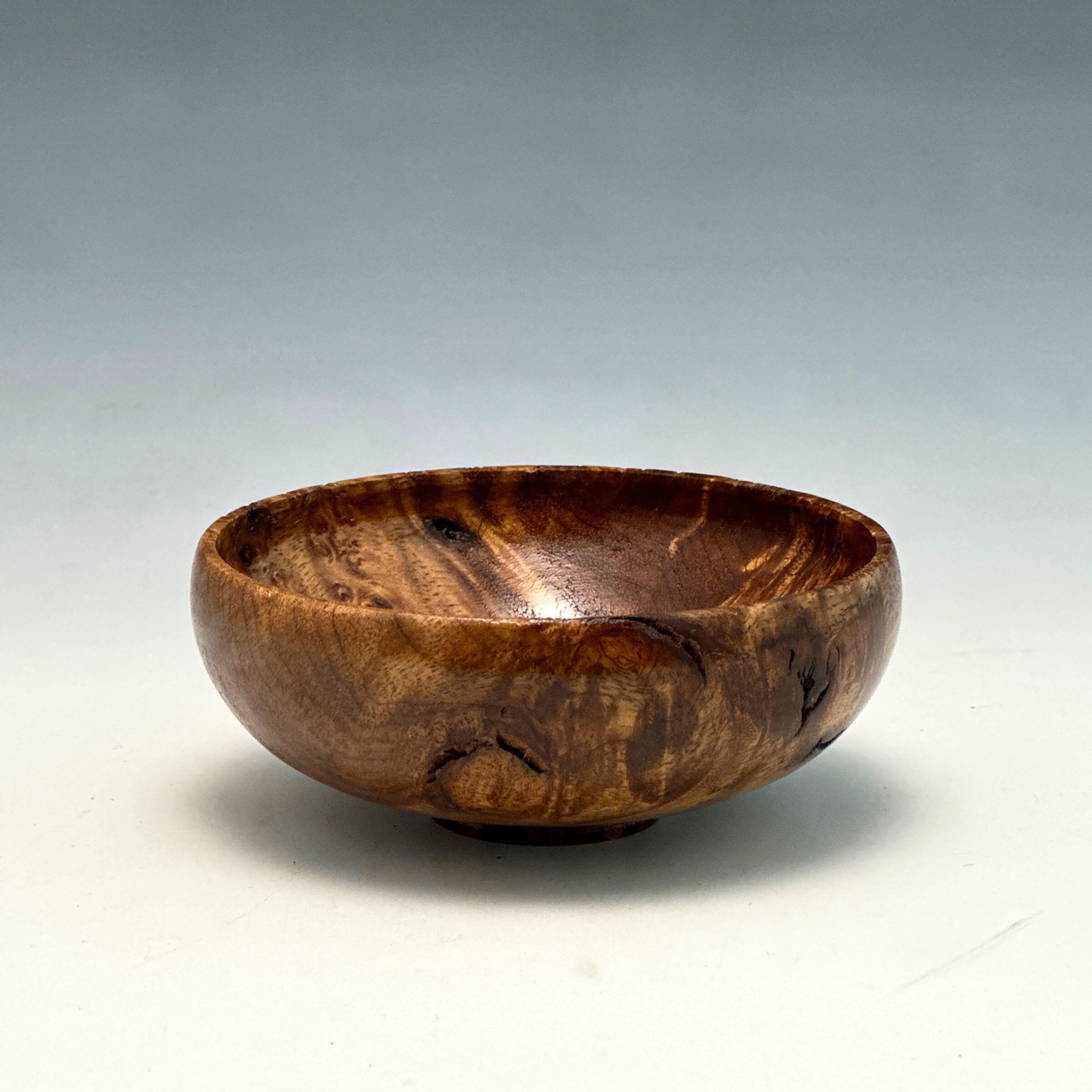 Black Myrtlewood Burl Bowl · Artful Home