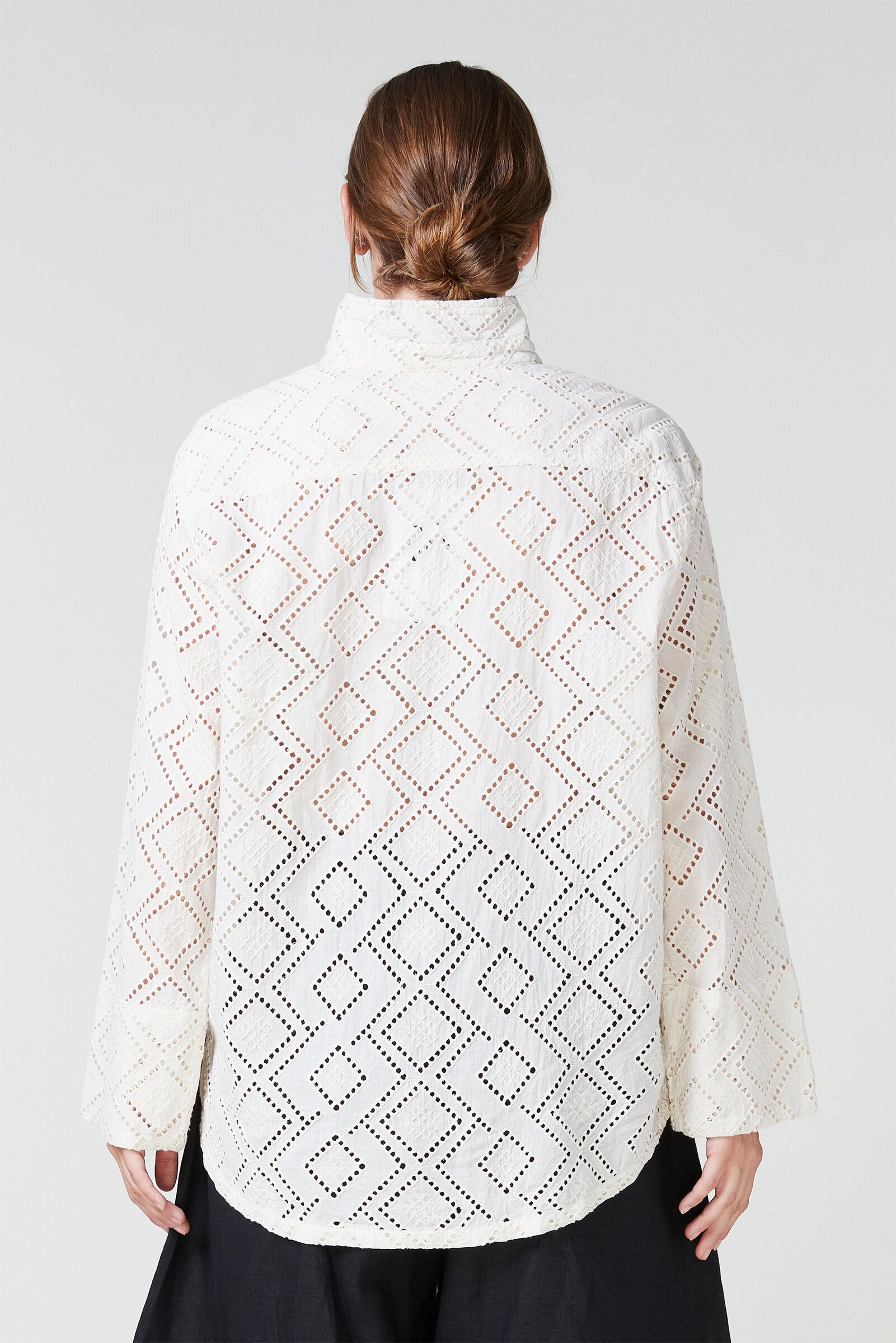 Beige Eyelet
