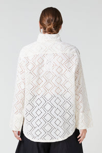 Beige Eyelet