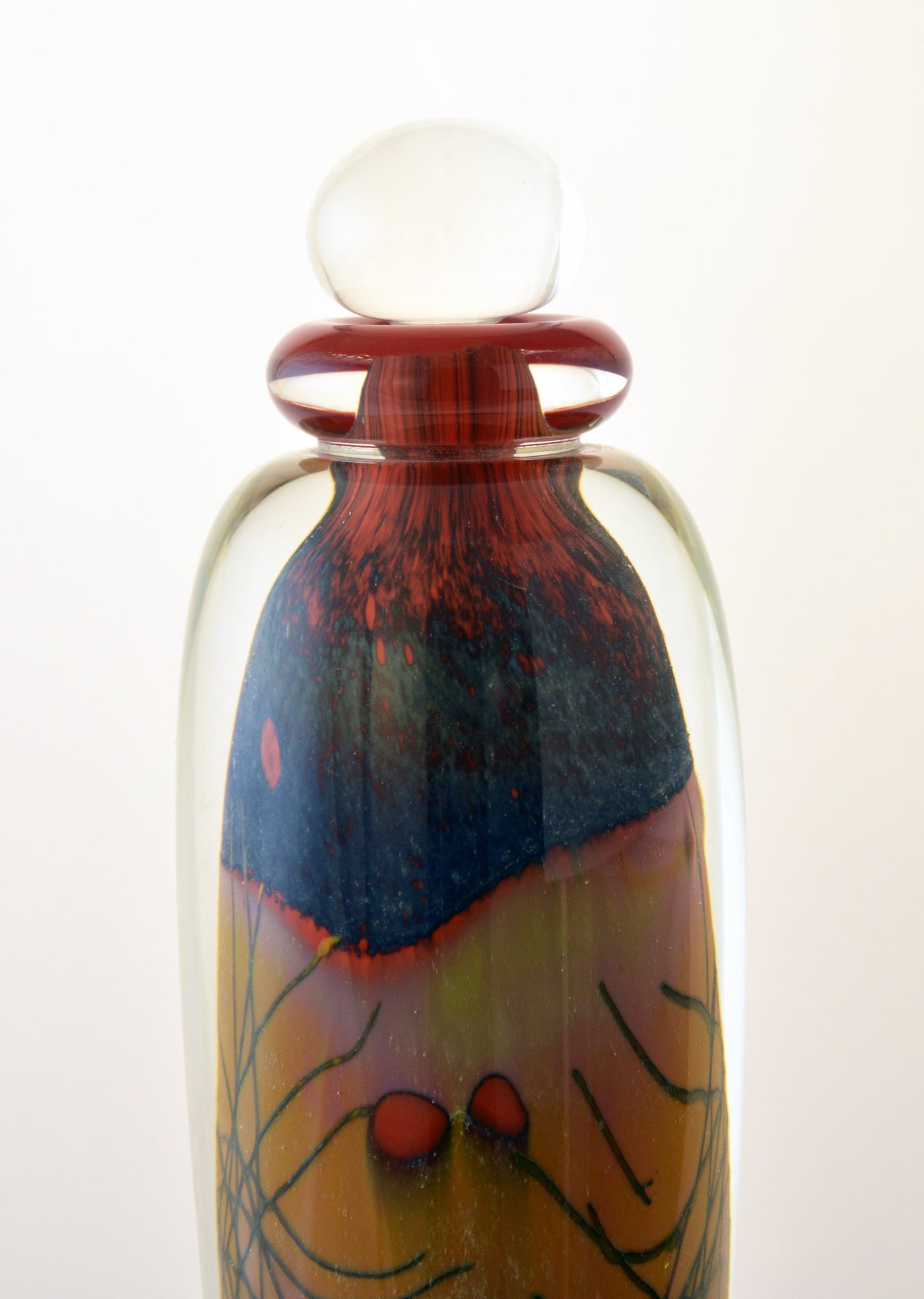 Seaweed Series Stoppered Bottle, Tall