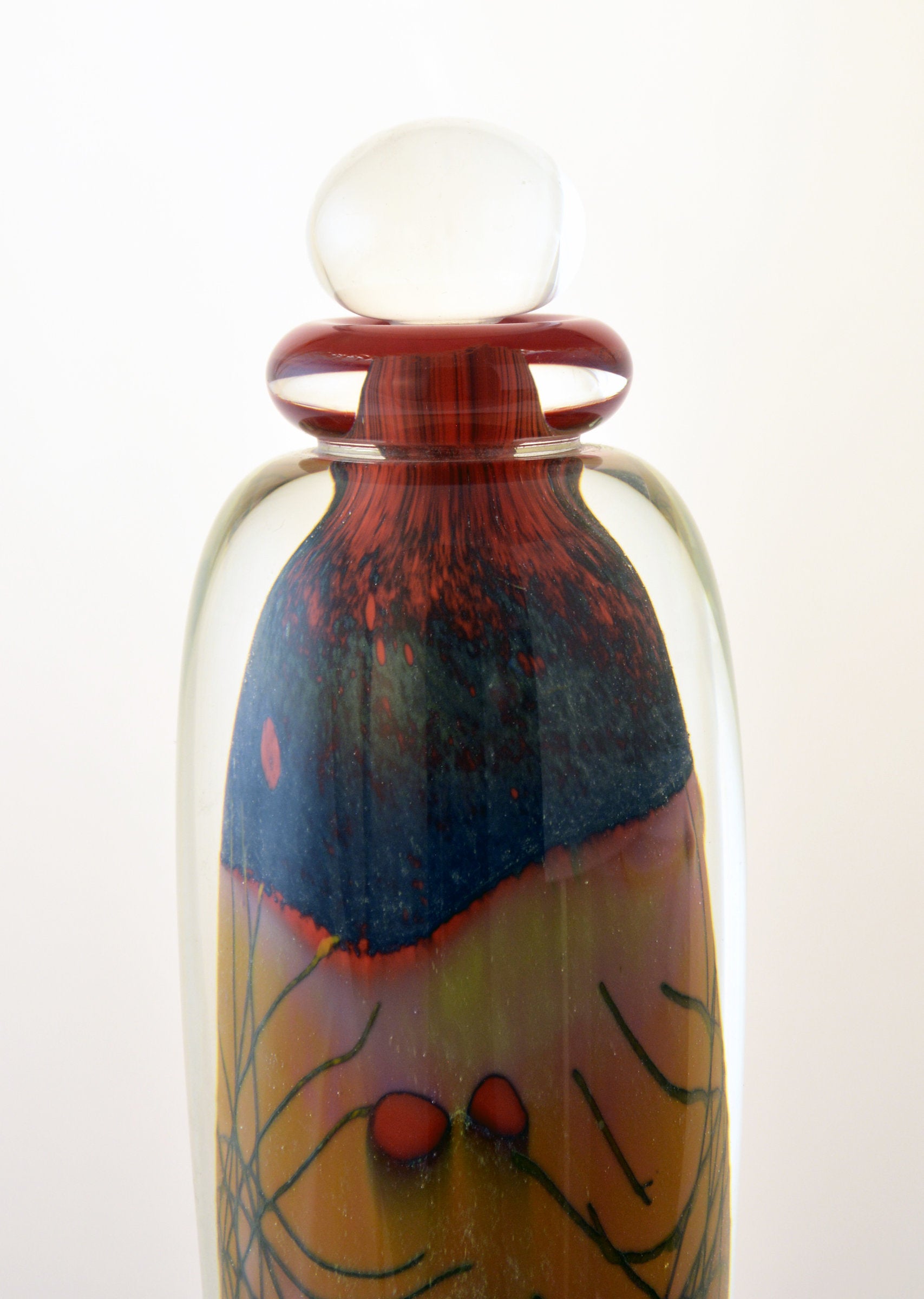 Seaweed Series Stoppered Bottle, Tall