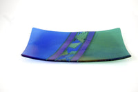 Blue and Green Platter