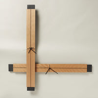 Quartet, cherry (vertical) and beech (horizontal)