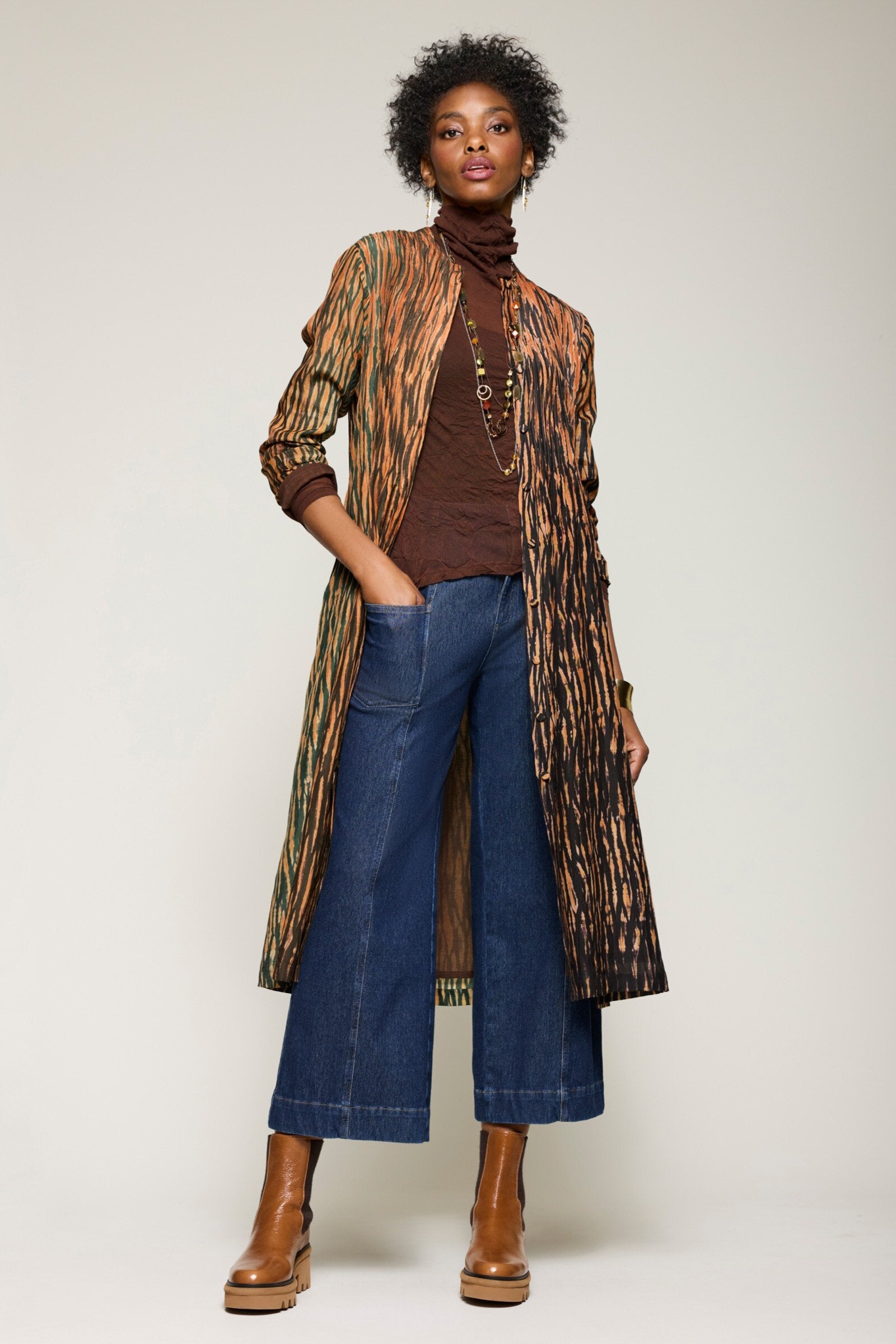 CLUBHAUS × TANGRAM DOUBLE KNIT PANTS Double Knit Pants in Hessian – Twig