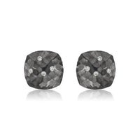 Sugarloaf Hammered Stud Earrings