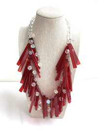 Red Sticks Necklace