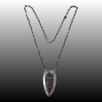 The Days Were Long But the Nights Were Purple Necklace
