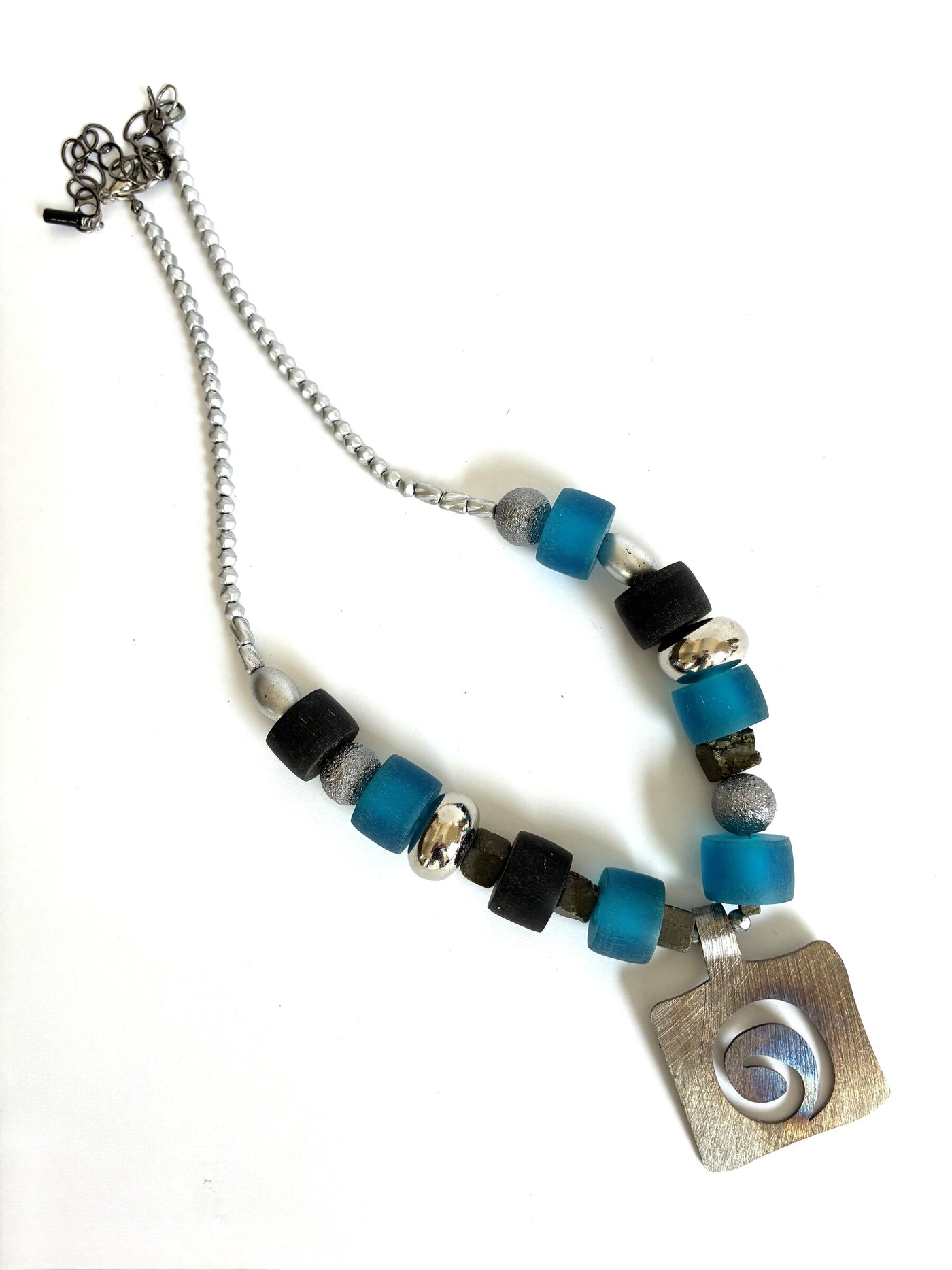 Wave Pendant Necklace