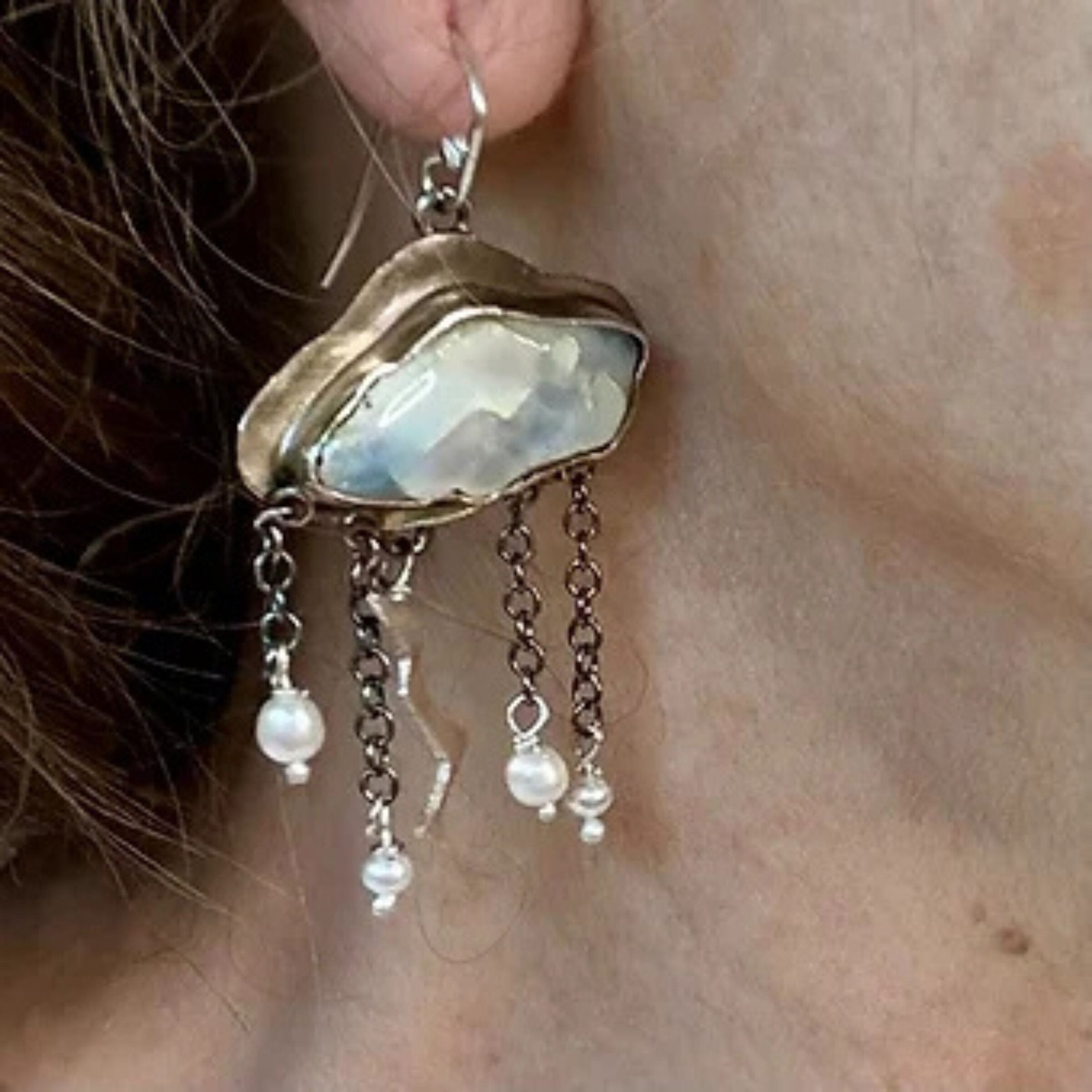 Storm Cloud Earrings