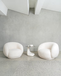 White with Stainless Steel