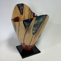 Purple Heart Juniper Vase