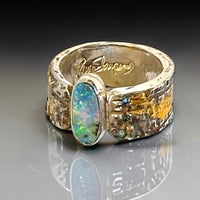 Mermaid Secret Treasure Statement Ring