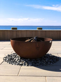 Compass Sculptural Fire Pit
