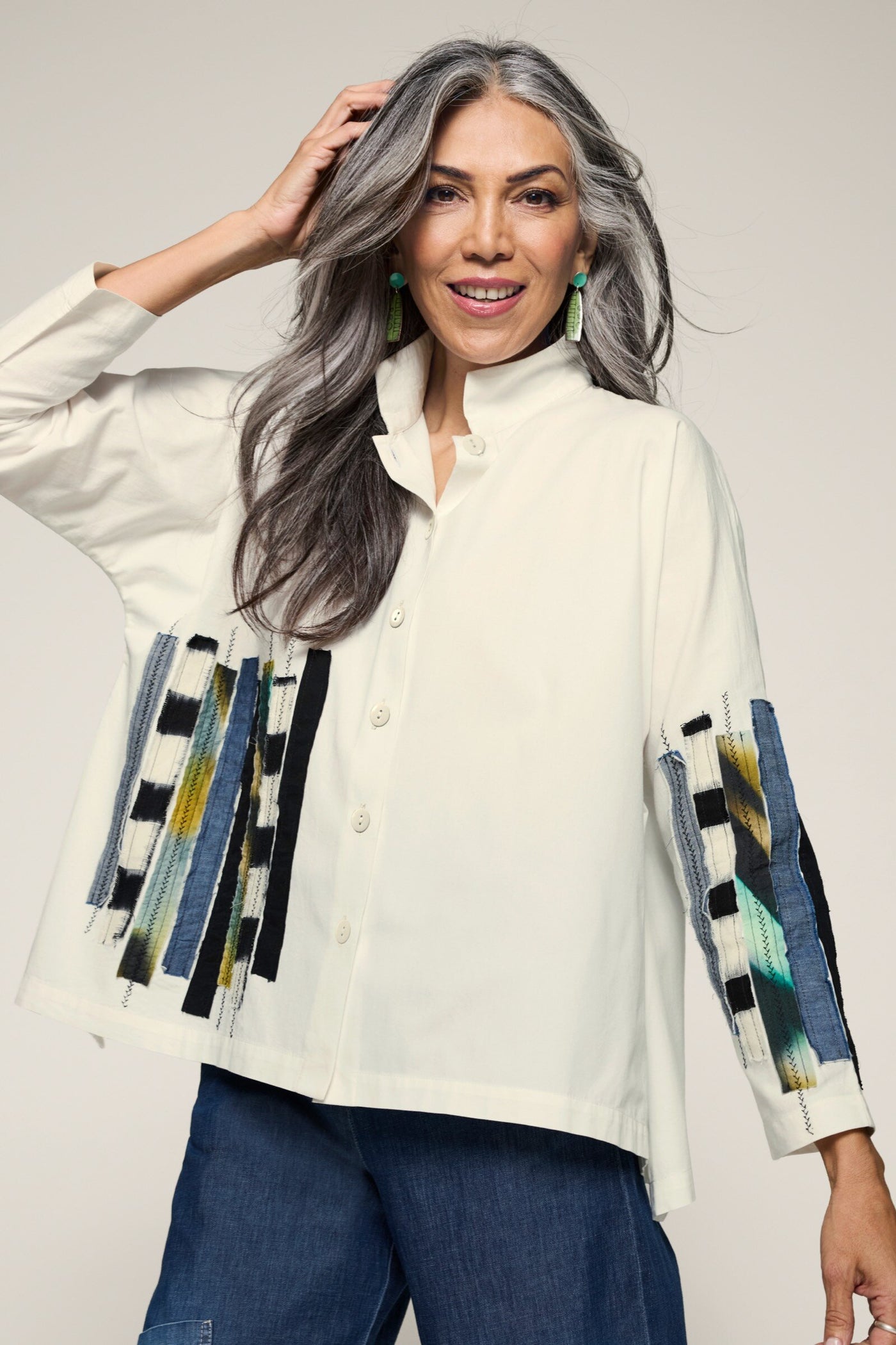 Mandarin Swing Shirt