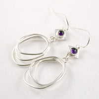 Lattice Scribble Earrings