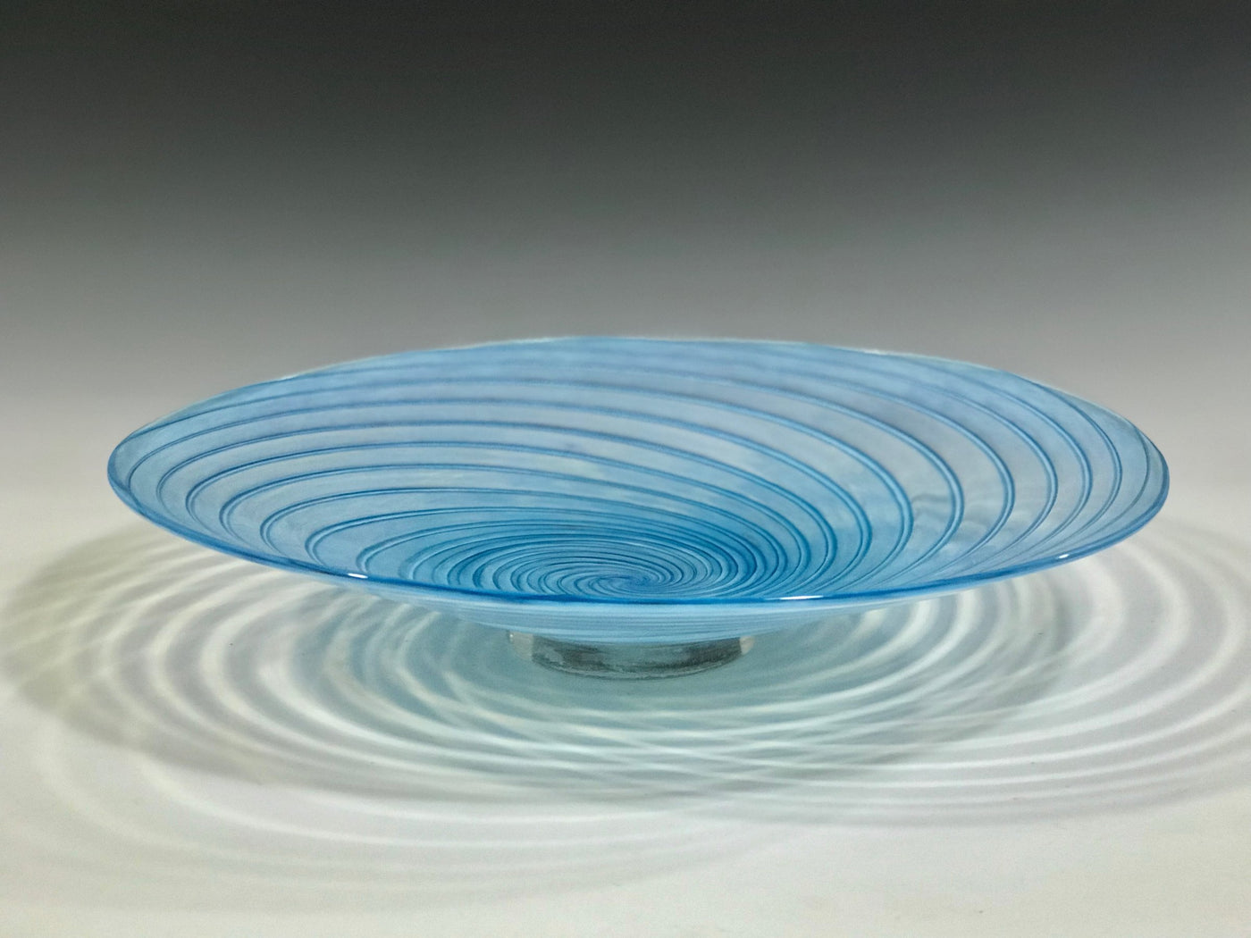 Blue Vortex Bowl
