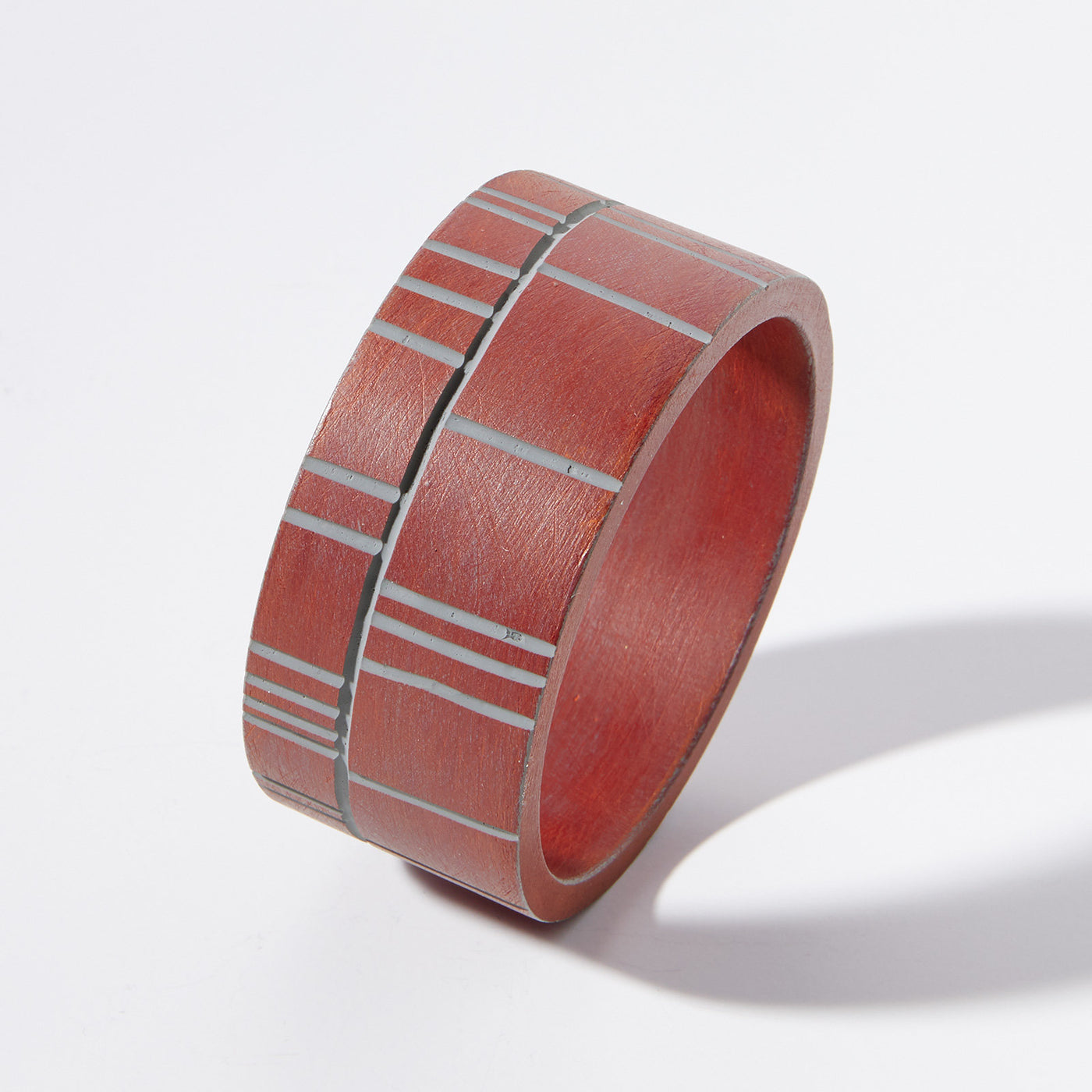 Divided Stripe Cuff Bracelet