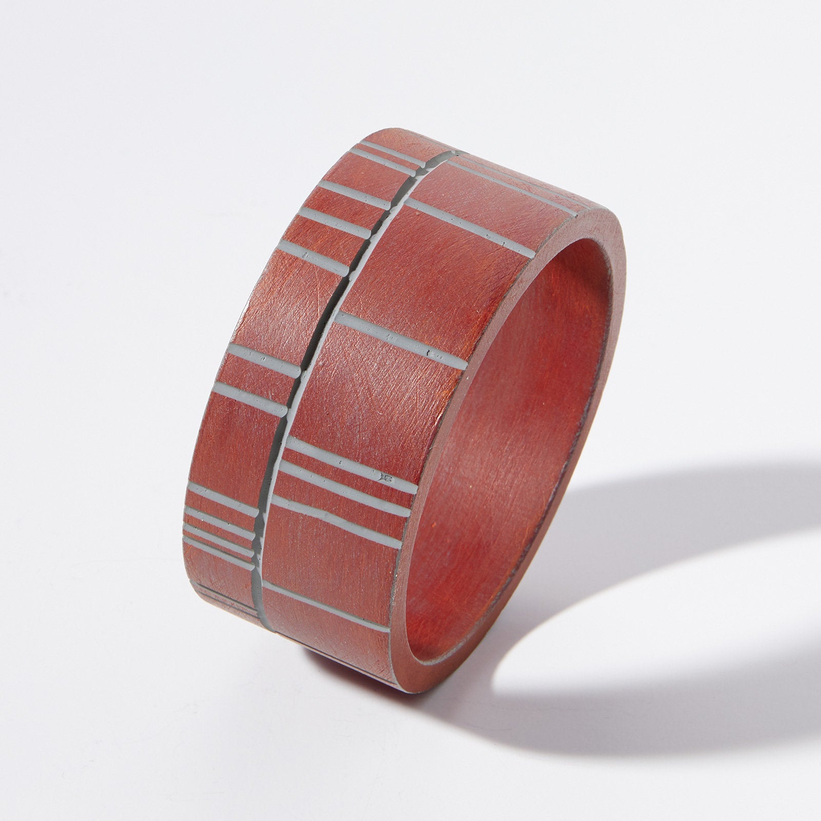 Divided Stripe Cuff Bracelet