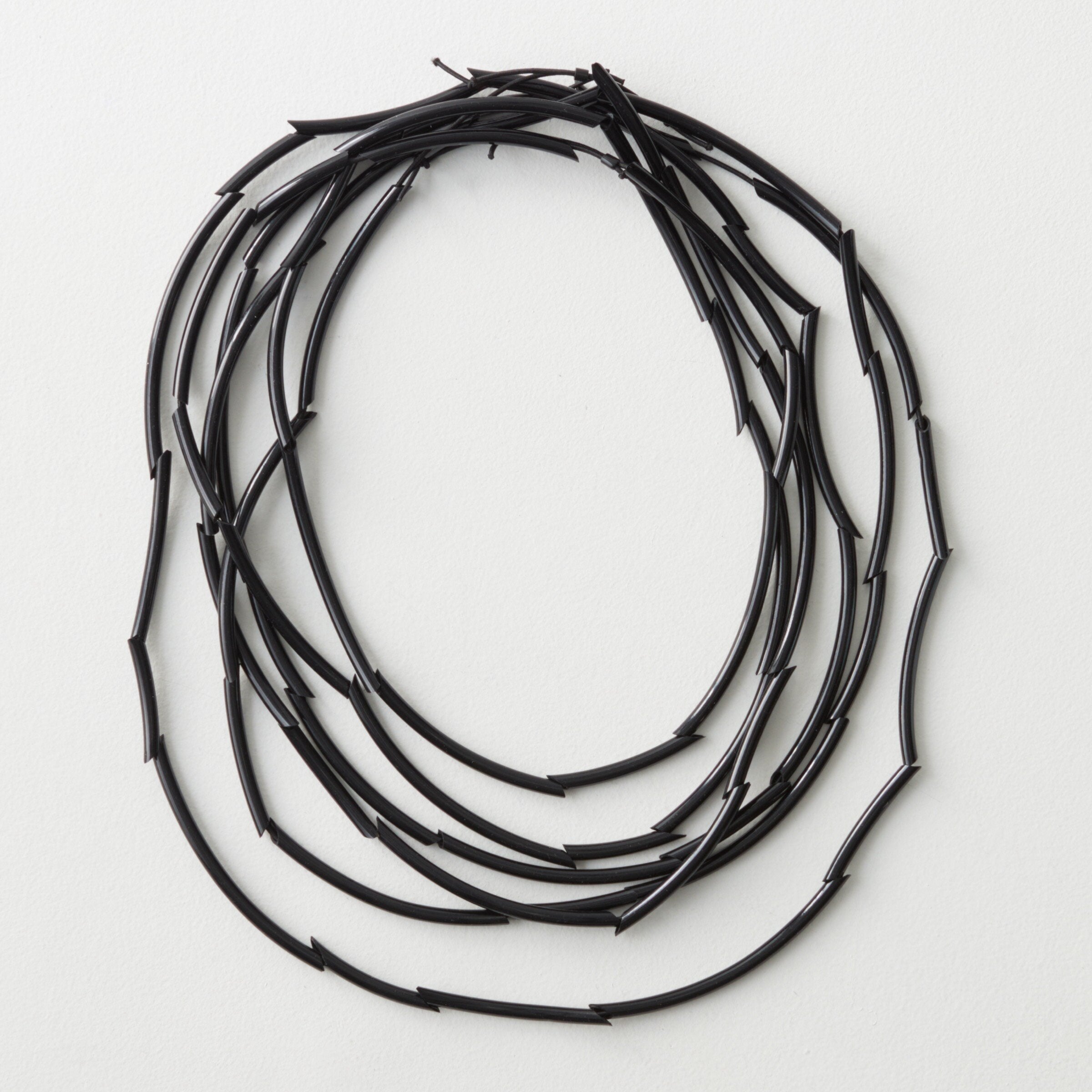 Tube Cluster Necklace