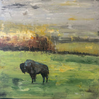 Bison In The Meadow I
