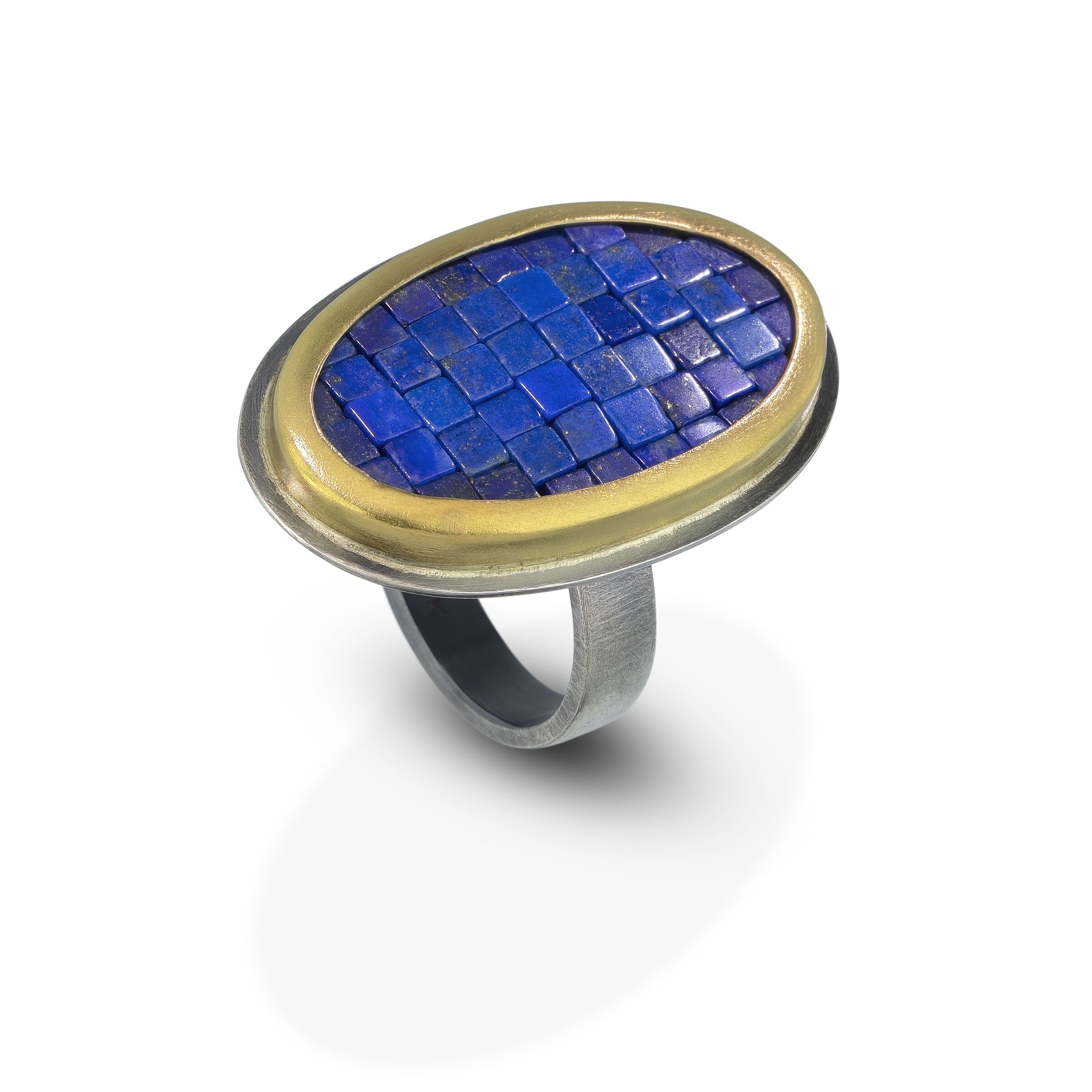 Sunlit Indigo Ring
