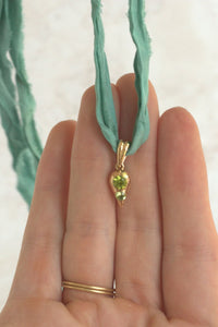 Peridot Mega Dewdrop Pendant