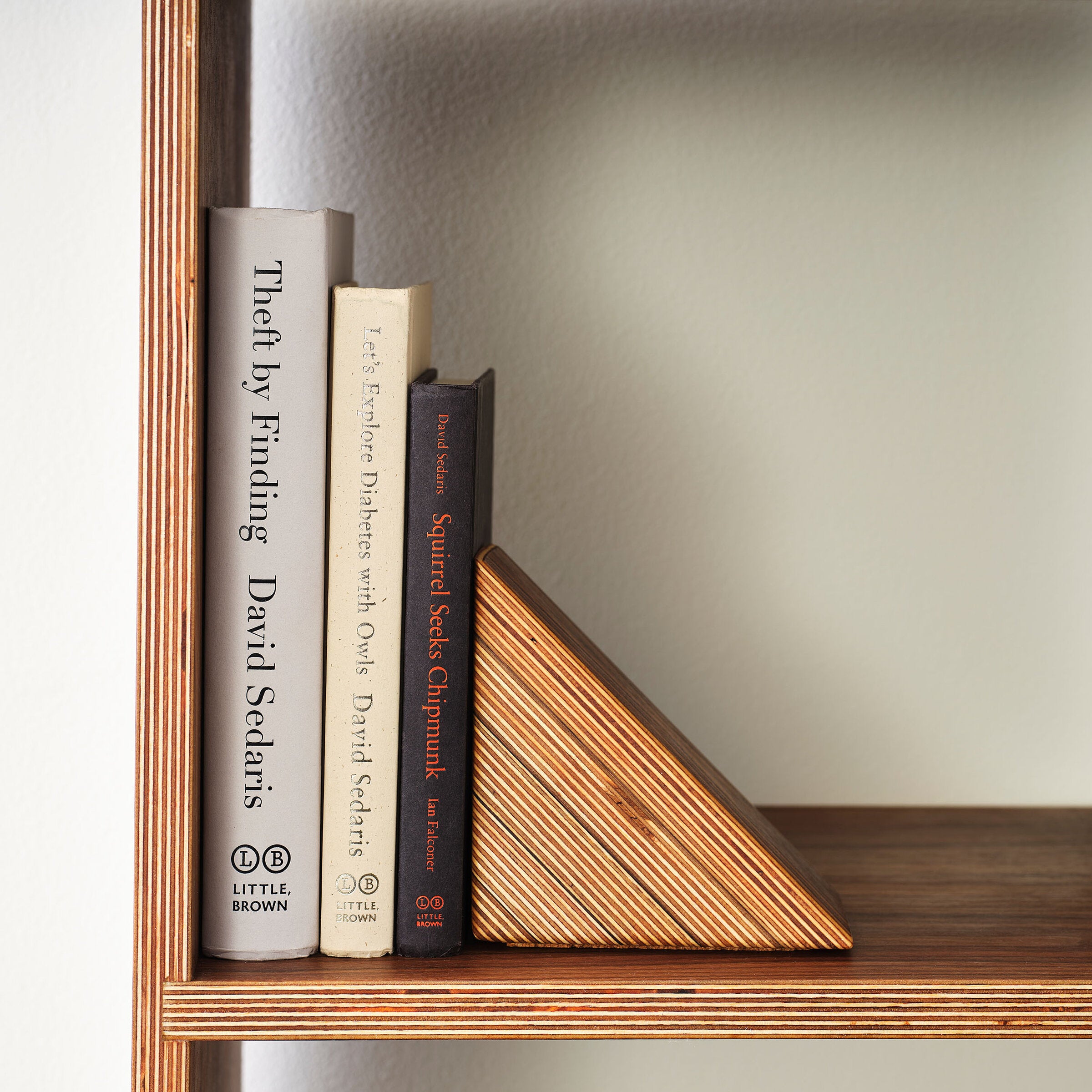 Mid-Century Modern Wedge Bookend · Artful Home