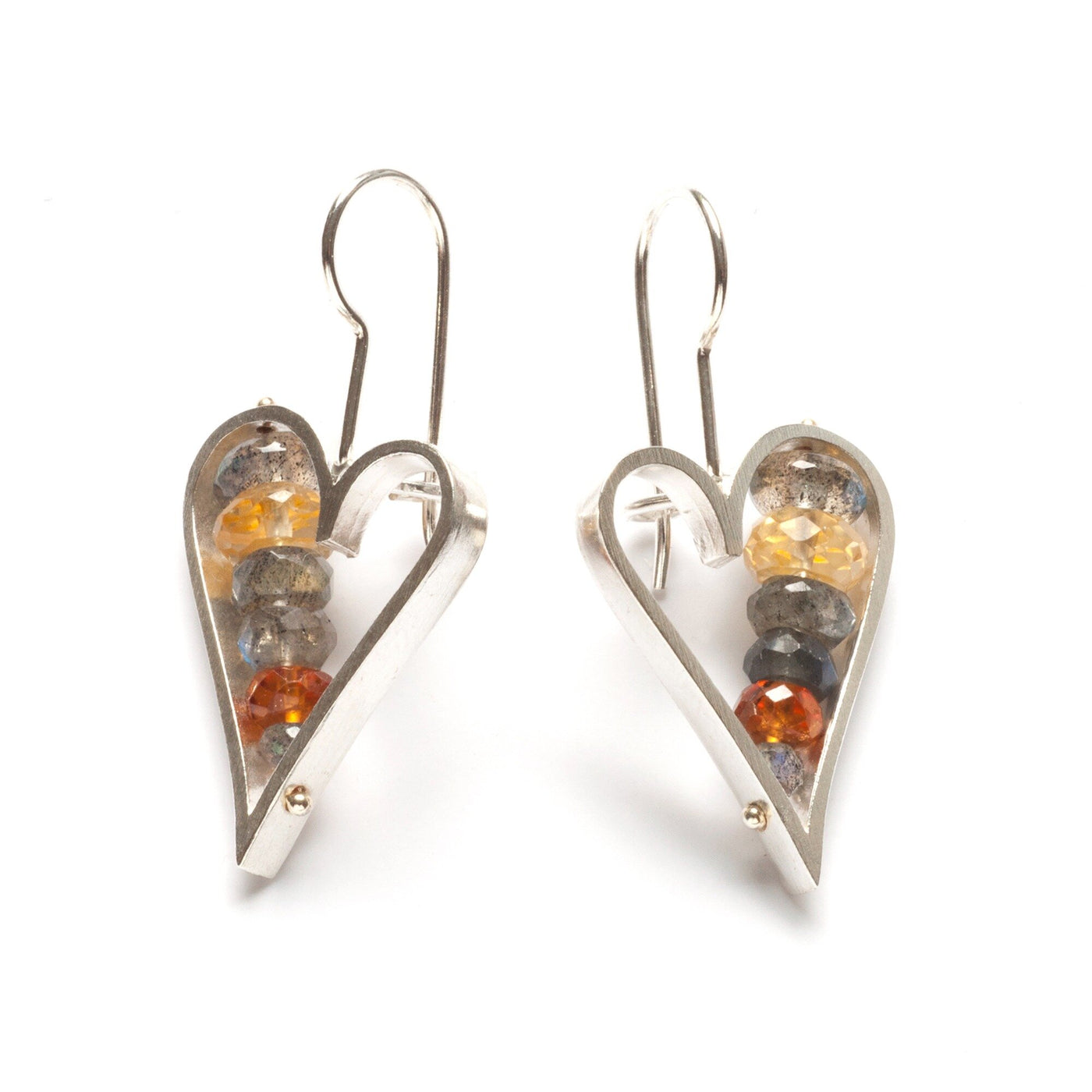 Honey Heart Earrings