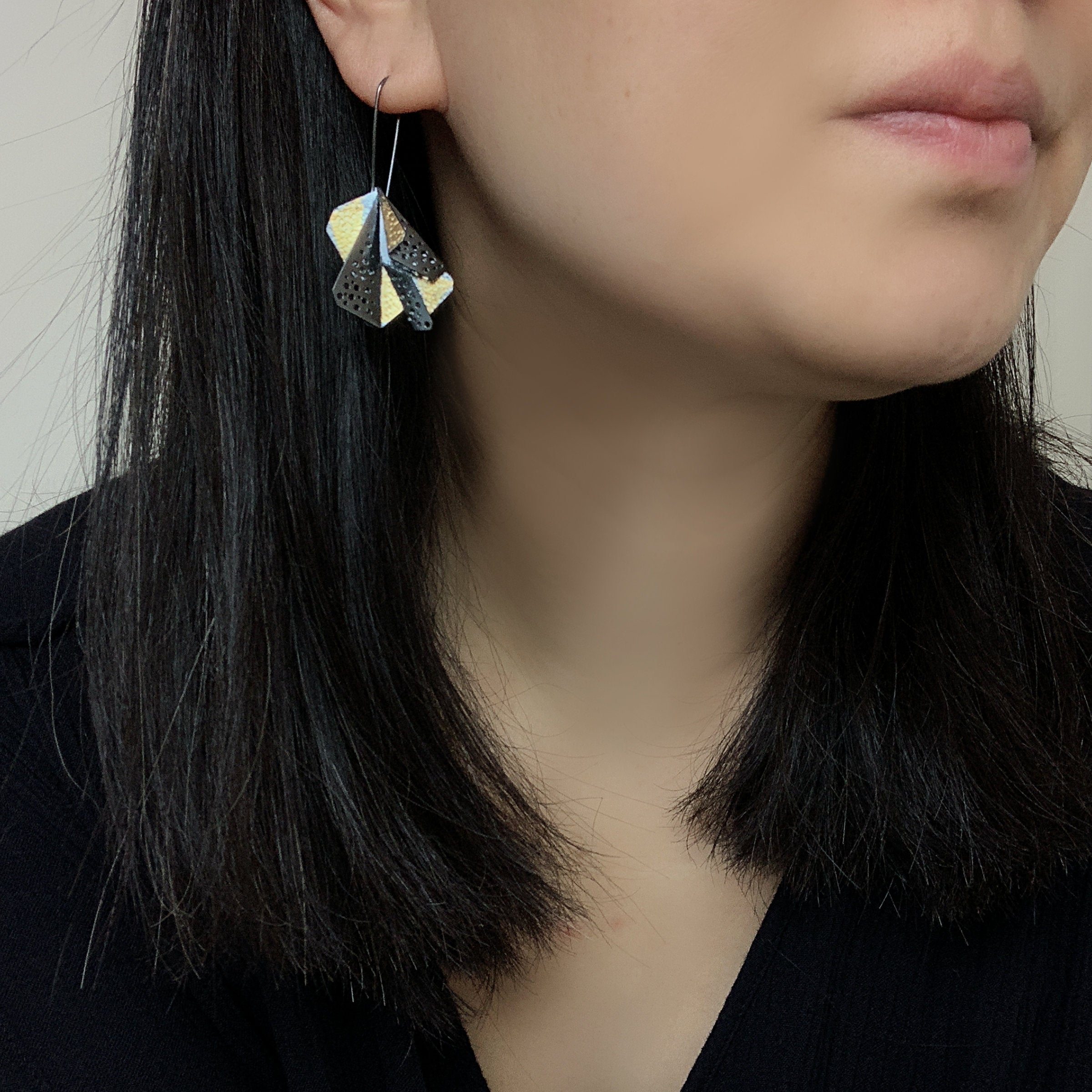 Origami Earrings #3