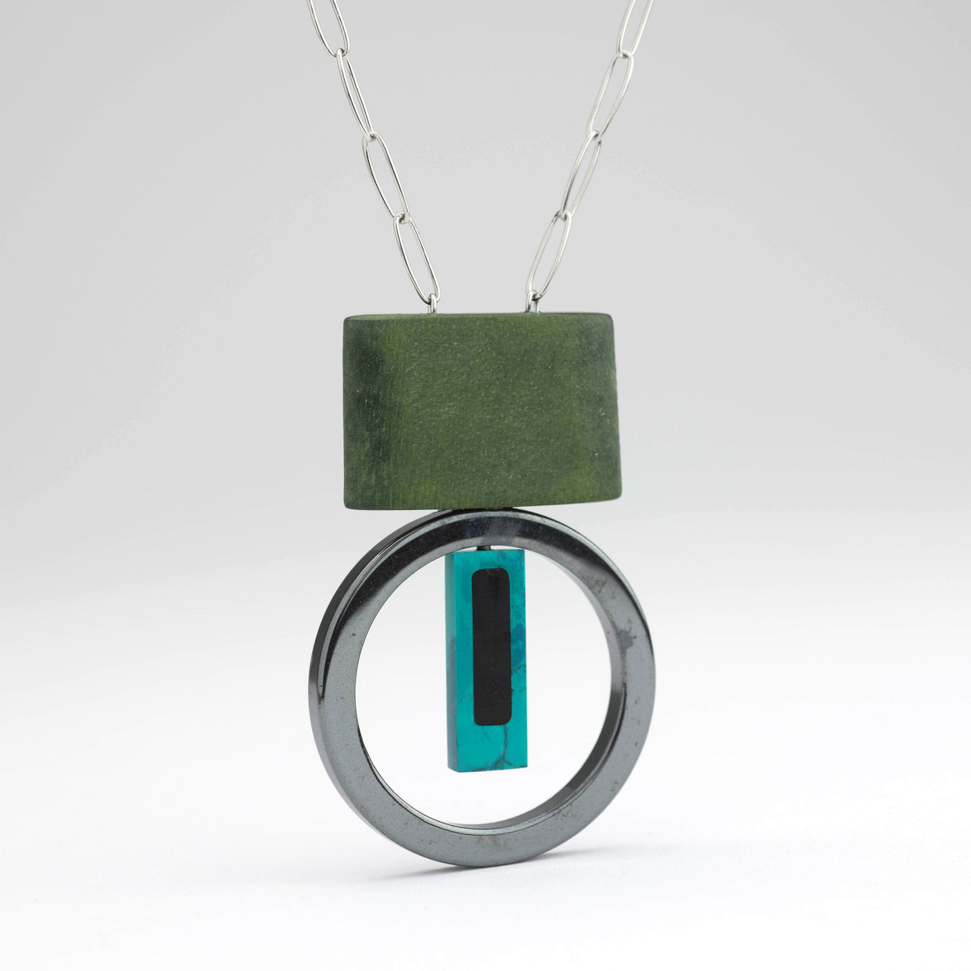 Modern Wood & Hemalyke Pendant